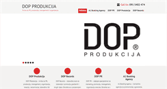 Desktop Screenshot of dopprodukcija.hr