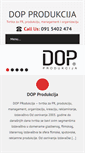 Mobile Screenshot of dopprodukcija.hr